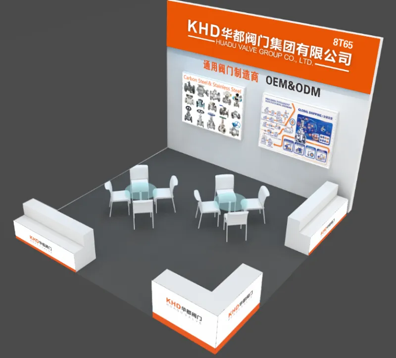 Ubi occurrit Huadu Valve Societas (KHD) in Oct 2026? Zhejiang Int'l Valvae Fair, Booth 8T65